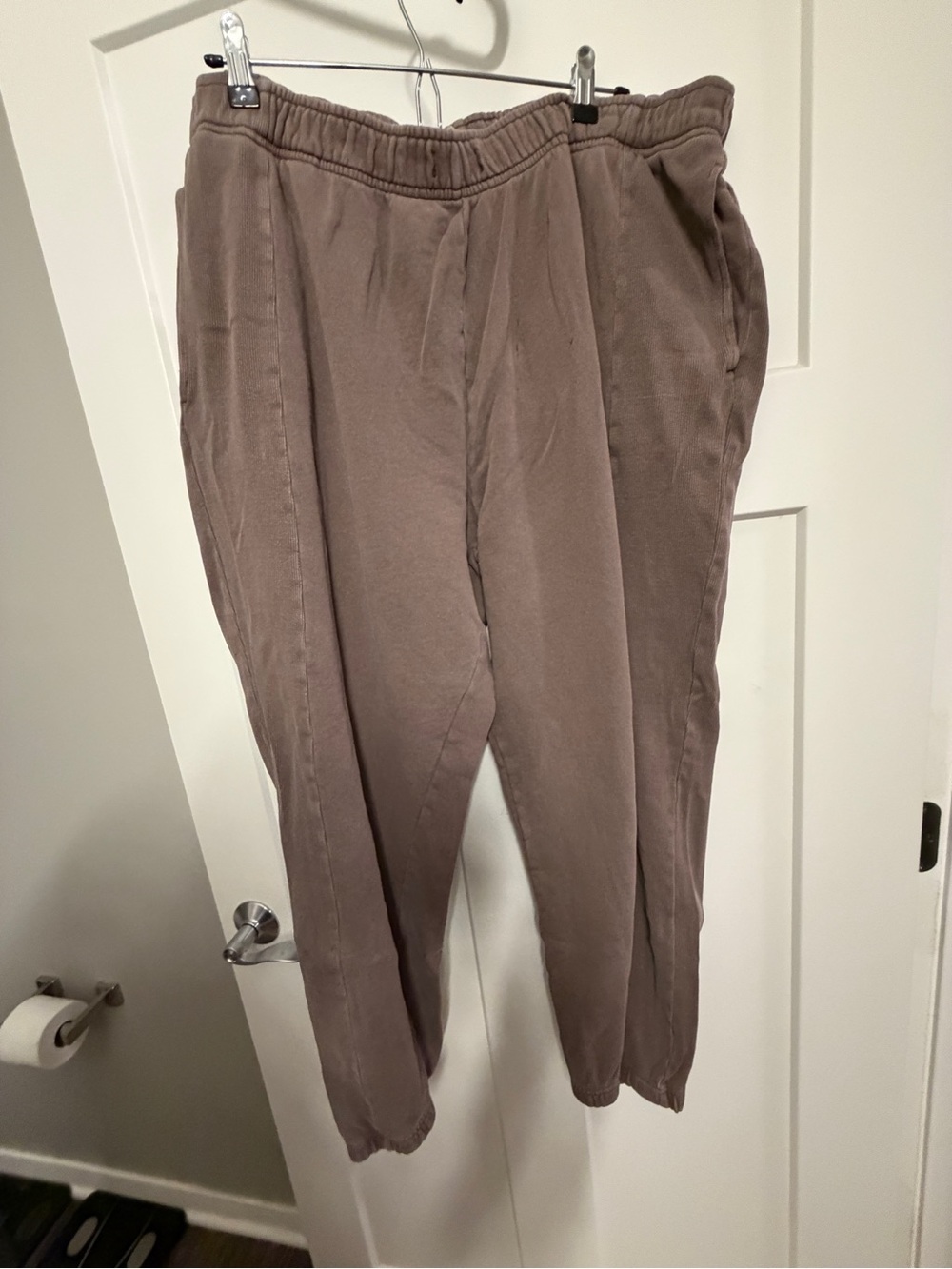 Forever 21 Men's Taupe Elastic-Waist Jogger Pants